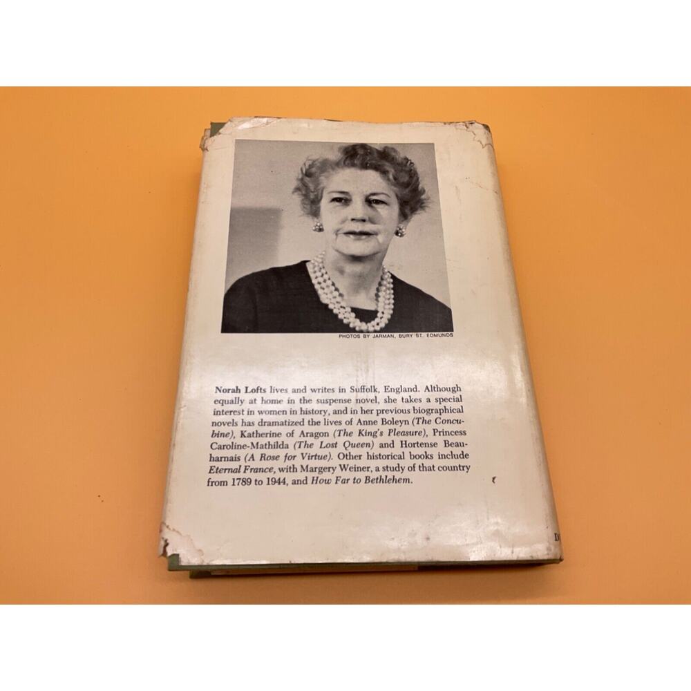 1973 Crown of Aloes Norah Lofts Hardcover Dust Jacket Good Condition Isabella - Picture 4 of 7
